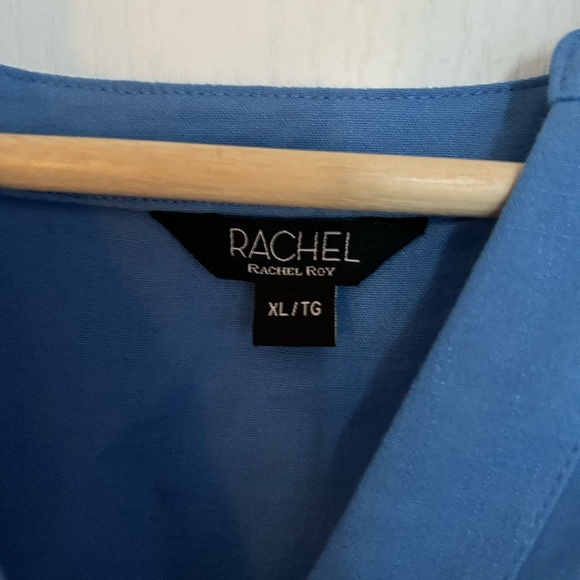 Royal Blue V-Neck Tunic Top - Never Worn - Picture 3 of 5